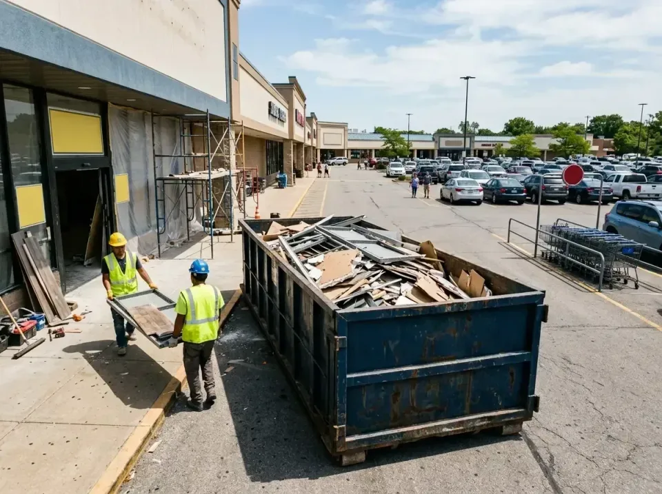 retail-store-renovation-debris-003 — frequently asked questions, Roll-off Dumpster Rentals in Colonial Park, PA